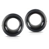 LQI Front Fog Light Cover Lamp Bezel Left and Right