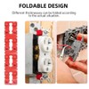 Ljxyloog 100 Pcs Switch and Receptacle Spacer for Loose Outlet