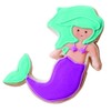 2 pc Coloured Metal Childrens Mermaid Cookie Cutters. Great Childrens