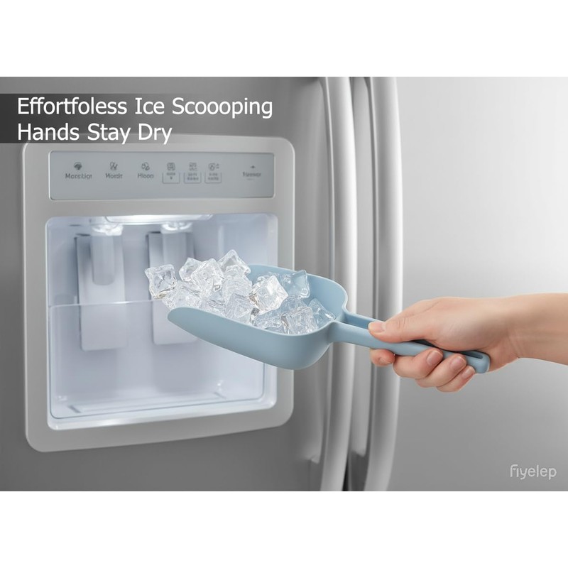 Plastic Flour Scoops, Pet Food Scoops Plastic Pack of 5,