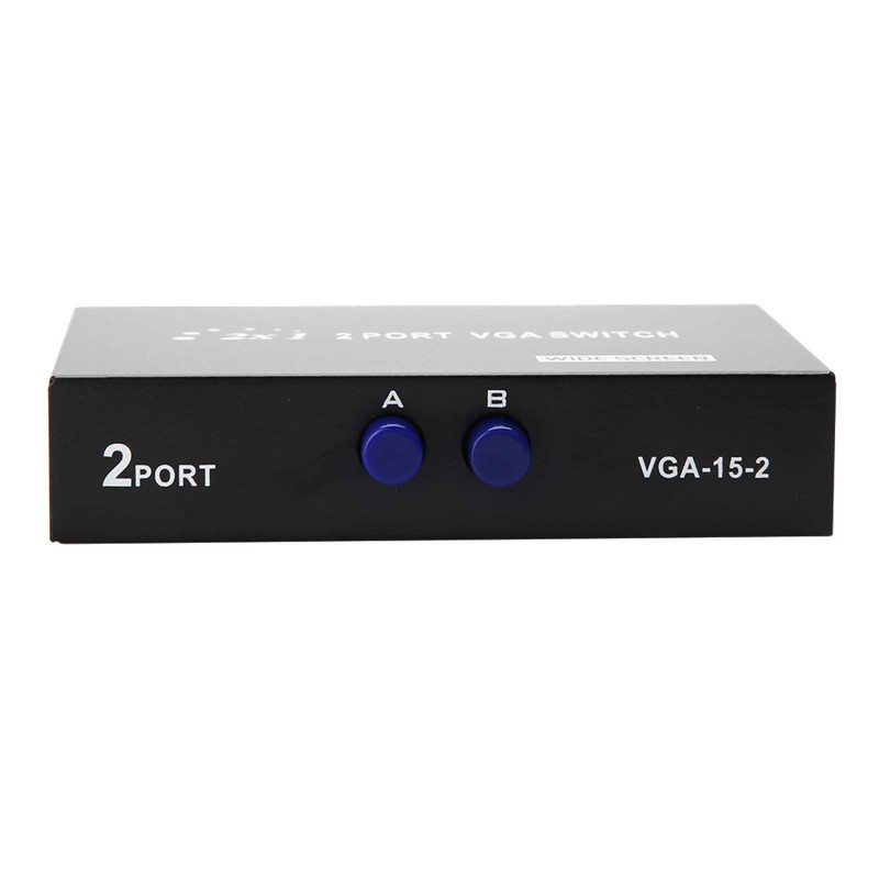 2 en 1 Salida Divisor VGA, Divisor de Conmutador VGA