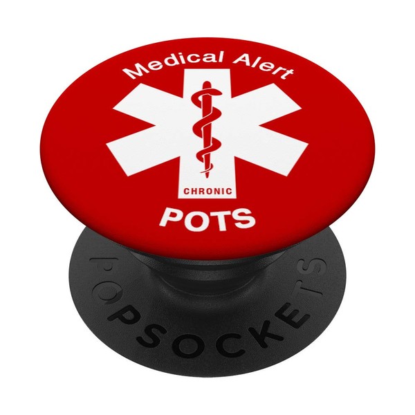 Pots Orthostatisches Tachykardia-Syndrom, medizinischer Alarm PopSockets mit austauschbarem PopGrip