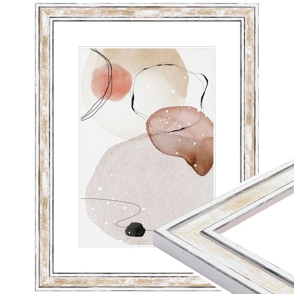 WANDStyle Shabby Chic Picture Frame 15 x 21 cm DIN