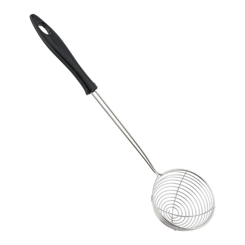 Stainless Steel Spider Strainer Spoon, Non-Stick Cooking Pasta Scoop Bean