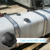 Fuel Tank Cap Lockable Black with Chain, 2 Keys and
