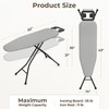 Yaheetech Foldable Ironing Board, Heavy Duty Iron Board with 9
