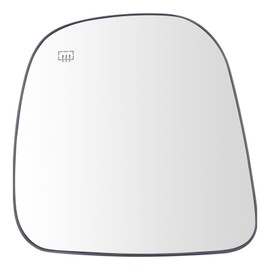 Exterior Mirror Glass Power Heated LH Driver Side Compatible with Chevy Express GMC Savana