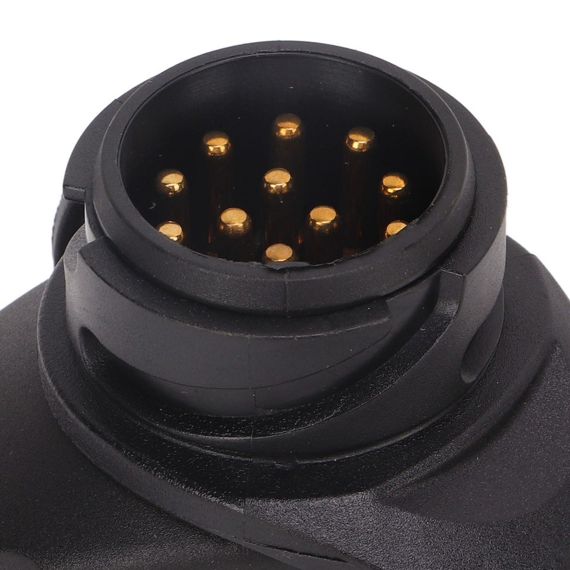 13 Pin to 7 Pin Trailer Plug Adapter Dual Socket