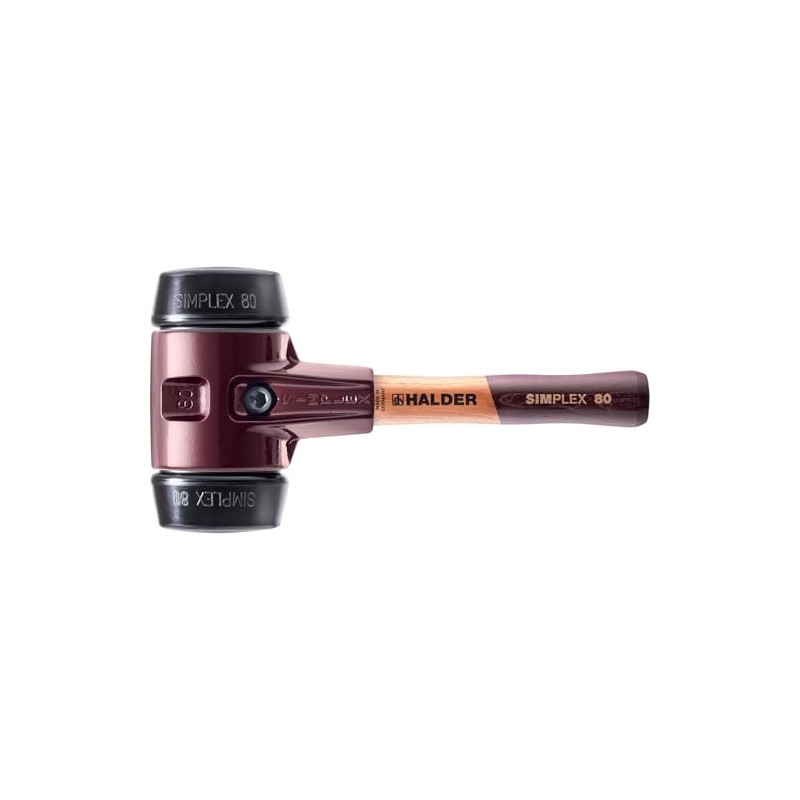 Simplex 3002.082 Soft Hammer Rubber Composition with Malleable Cast Iron