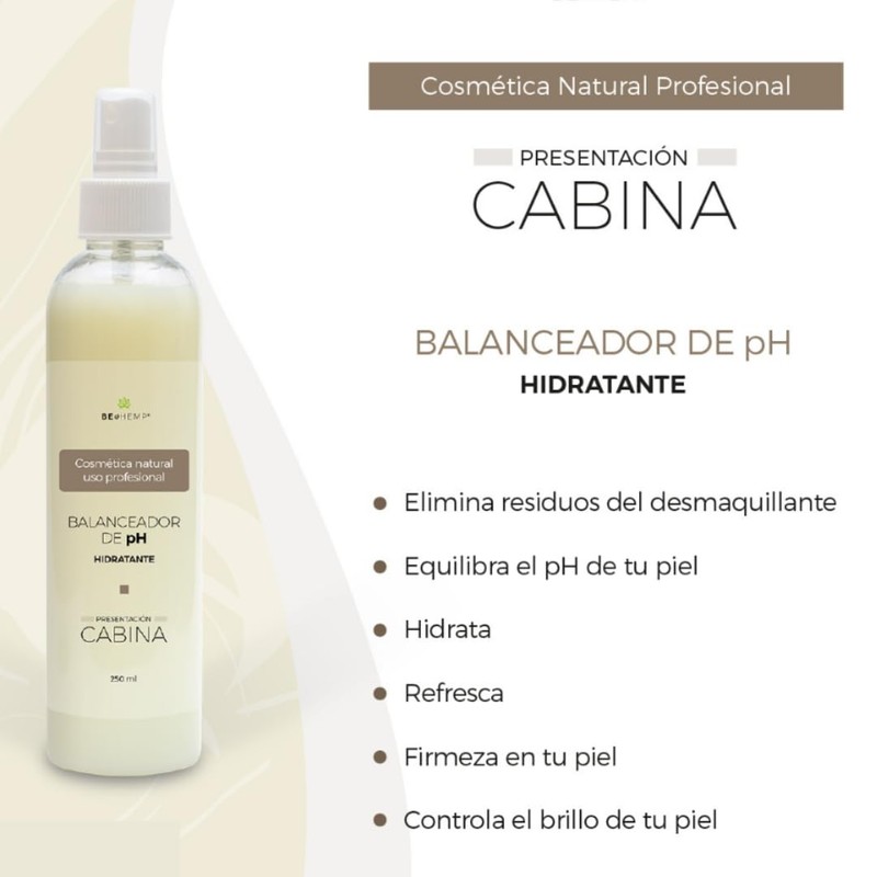 Loción facial reguladora y balanceador de ph hidratante 250 ml