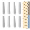 8 Pcs Aluminum Siding Corners 8 Inch Outside White Siding