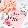 Pink Vellum Paper for Invitations and Tracing (8.5 x 11
