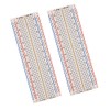 KKHMF 2pcs MB-102 830 Tie Point Breadboard Solderless Breadboard PCB