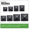 True 6" x 6" Heavy Duty Aluminium Pyramid Post Cap