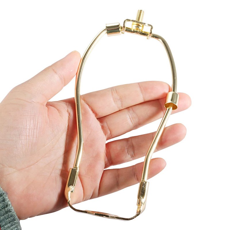 Sourcing Map Heavy Duty Harp Holder 6 Inch Brass Table