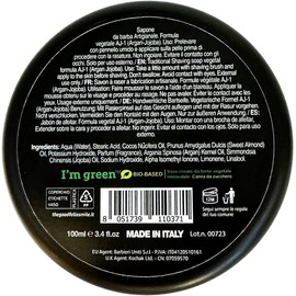 The Goodfellas' smile, Luxury Shaving Soap, Formulated for Use with A Shaving Brush, Made in Italy (Abysso - Fresh Citrus, Floral, Oak)