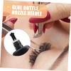 FOMIYES 3sets Essential Lash Glue Accessories Anti-clog Needles Replacement Head