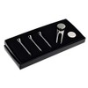 Plain Silver Golf Gift Set of Three Tees, Divot Tool
