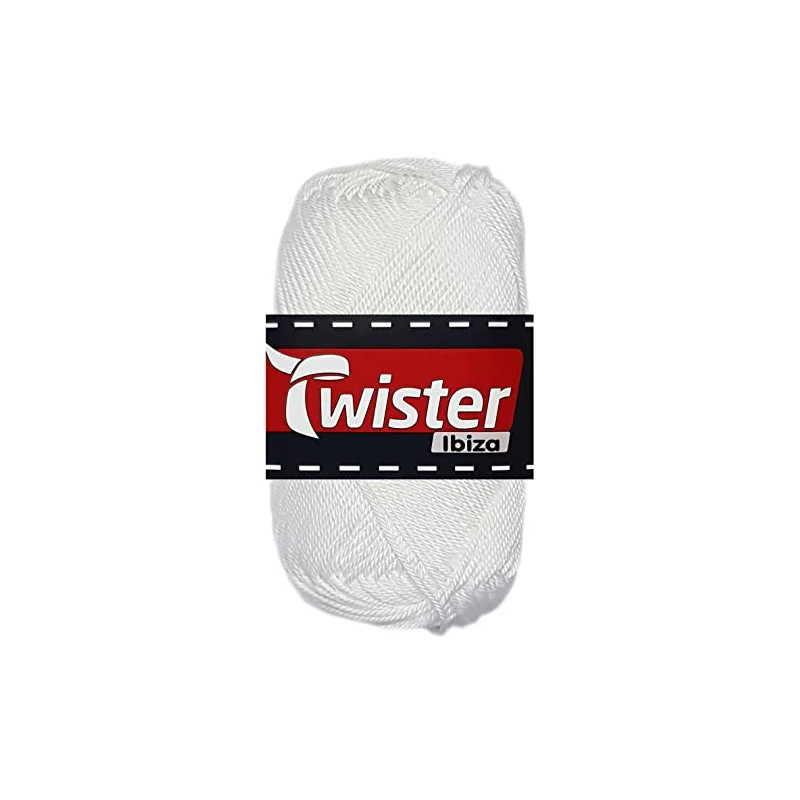 50 g Twister Ibiza 100% Cotton 10 White