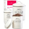 noonberry Kitchen Canisters for Countertop - Set of 3 -