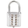 Padlock, Lock Tactile Button Combination Padlock, 10 Button Combination Padlock,