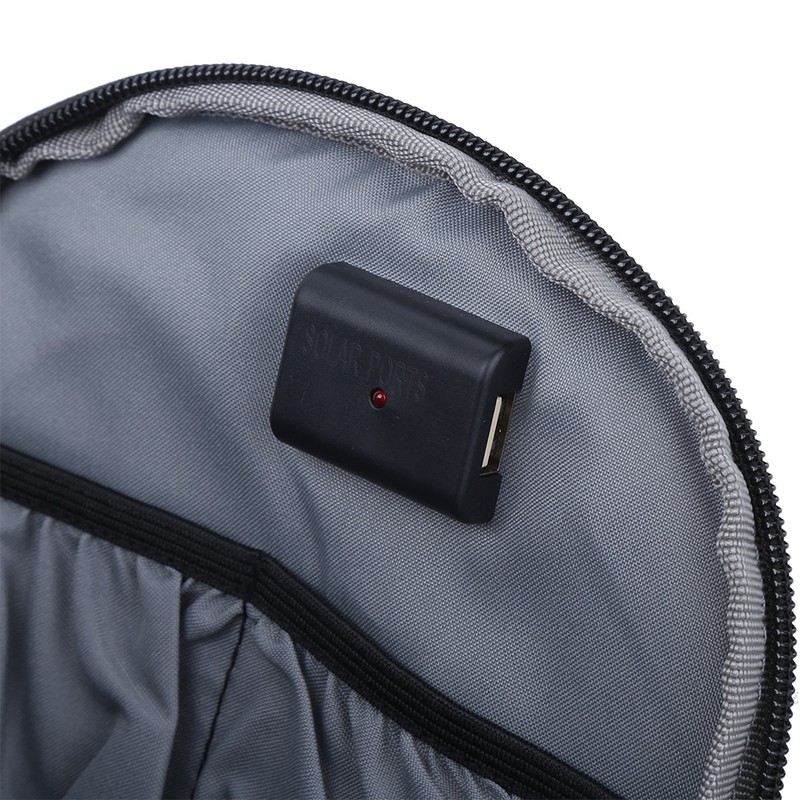 10W 5V Portable Lightweight Emergency Backpack with Solar Panel Charging