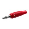 WITTKOWARE 4 mm banana plug with non-slip grip sleeve, screw/solder