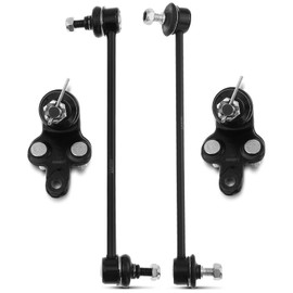 A-Premium Set of 4, Front Sway Bar Link, Lower Ball Joint, Compatible with Toyota Camry 1997-2001, Avalon 1997-2004, Solara 1999-2003, Lexus ES300 1997-2001, RX300 1999-2003