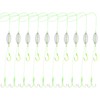 Briny River 10Pcs 11# Fishing Spring Feeder Hooks Bait Trap