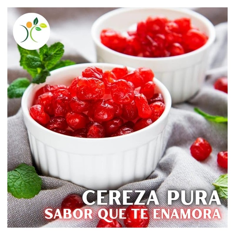 Xenivalle | Cereza Deshidratada 500g | Cereza Seca Sin Semillas