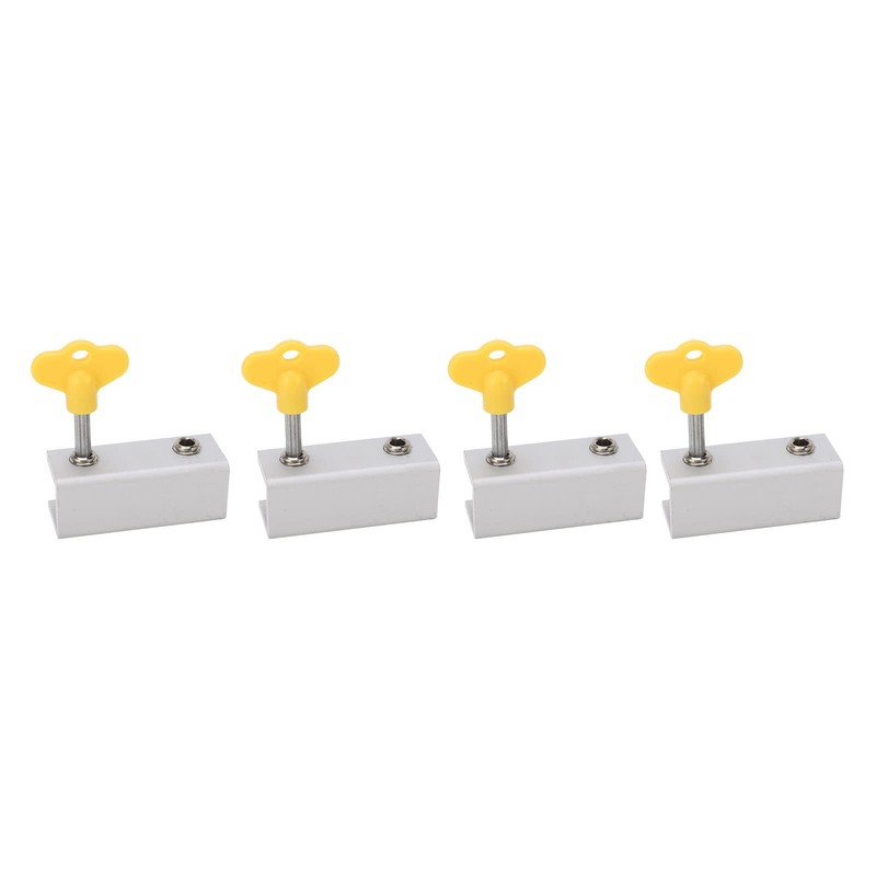 Set of 4 Sliding Window Lock, Adjustable Window Security Lock