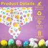 iwiio Easter Table Cloth, Easter Decorations Table Cover, Easter Plastic