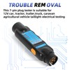 Yuanjoy 7 Pin Trailer Tester, 12V for Diagnosing Trailer Tail