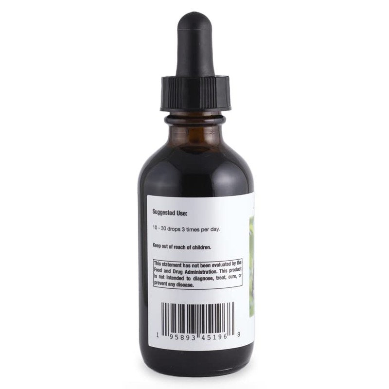 Supreme Nutrition Elderberry Tincture, 2 fl. oz | 1.2 ml