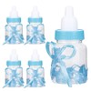 24pcs Lovely Plastic Milk Bottle Candy Box Fillable Bottle Baby