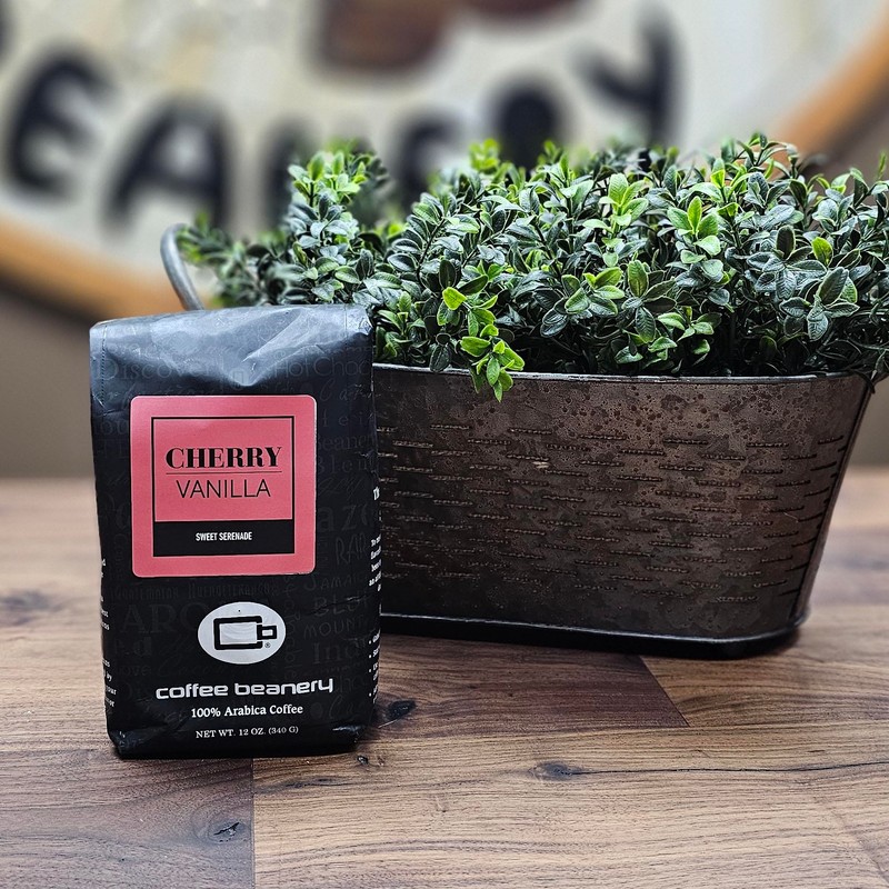 Cherry Vanilla Flavored Coffee by Coffee Beanery | Medium Roast,
