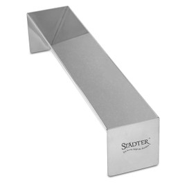 Staedter Triangle Pastry and Terrine Mould, Stainless Steel Silver, 30 x 6 x 6 cm