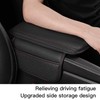 VegaPunkLab Upgraded Car Center Console Cover,Microfiber Leather Car Armrest Cover