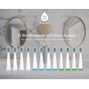 Pursonic Whitening USB Rechargeable Sonic Toothbrush-12 Brush Heads!- 38,000 Brush