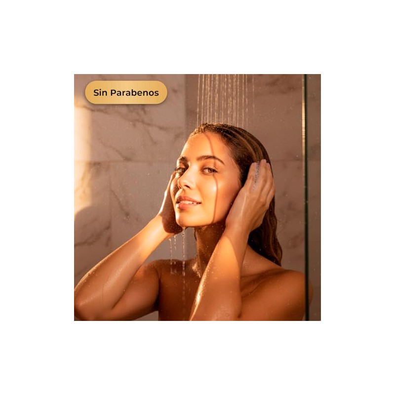 CLEOSKIN Shampoo de Romero con Bergamota para Crecimiento Cabello Champú