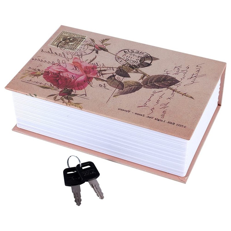 Diversion Book Safe with Key Lock, Secrect Hidden Safe Lock