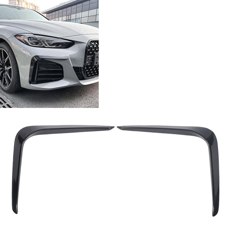 1 Pair Front Air Vent Splitter Enhanced Aerodynamics Splitter Trim