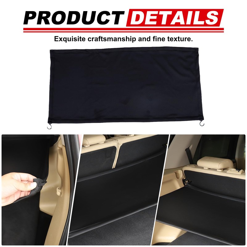 Car Cargo Cover Suitable for Land Rover Freelander 2, Boot