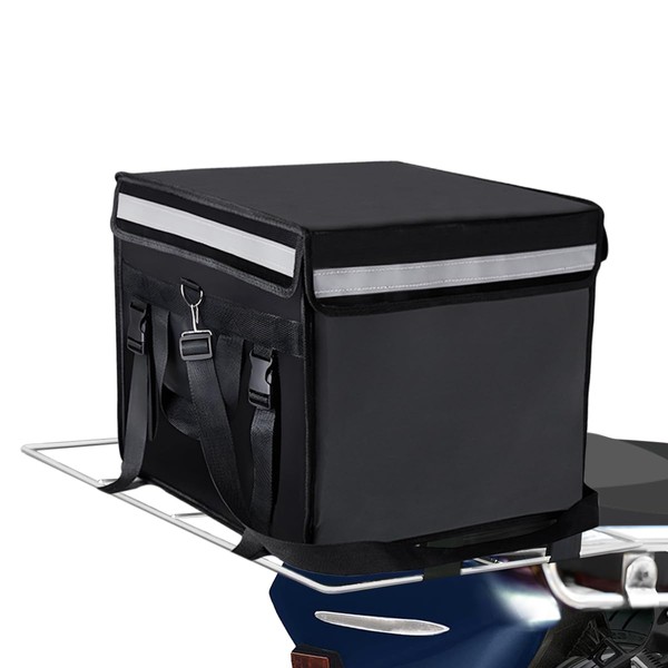TooCust Large Insulated Food Delivery Bag with Fixed Base and