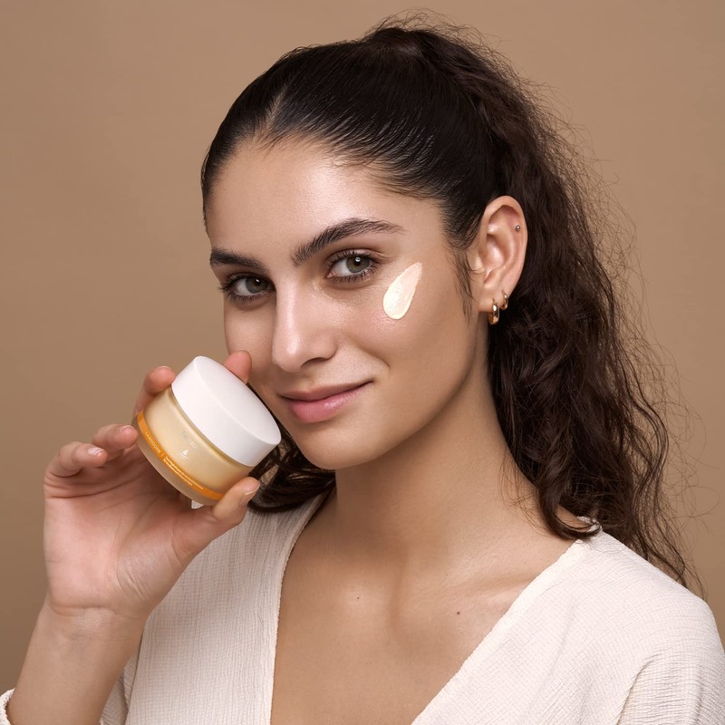 TAUTROPFEN Naturkosmetik, Sanddorn, Feuchtigkeitsspendende Gesichtscreme für trockene und fettarme Haut,