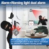 JMDHKK Smart Alarm, Multi-Function Security Device with Light-Sensing, Vibration, and