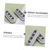 SEWACC 12pcs Toilet Seat Bumpers Cushions Pads Durable Gasket for