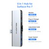 LENTION 5-in-1 USB C Hub for Surface Pro 7 Only,