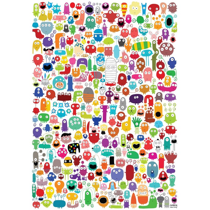 Buffalo Games - Nicolas Gouny - Many Mini Monsters -