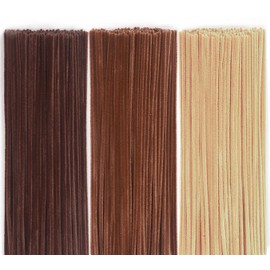 手芸モール 高密度 カラーミックス ブラウン系 6 mm 約150本 カラーモール クラフトモール 工作モール 花 フラワー ワイヤー 骨格モール アート DIY 飾り物 造形材料 学校 手作り素材 手芸 用品 茶色